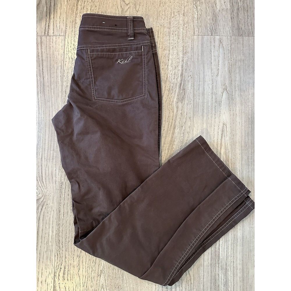 Kuhl Women's  Brown  Pants Jeans Outdoor Hiking Low Rise Size 6Reg